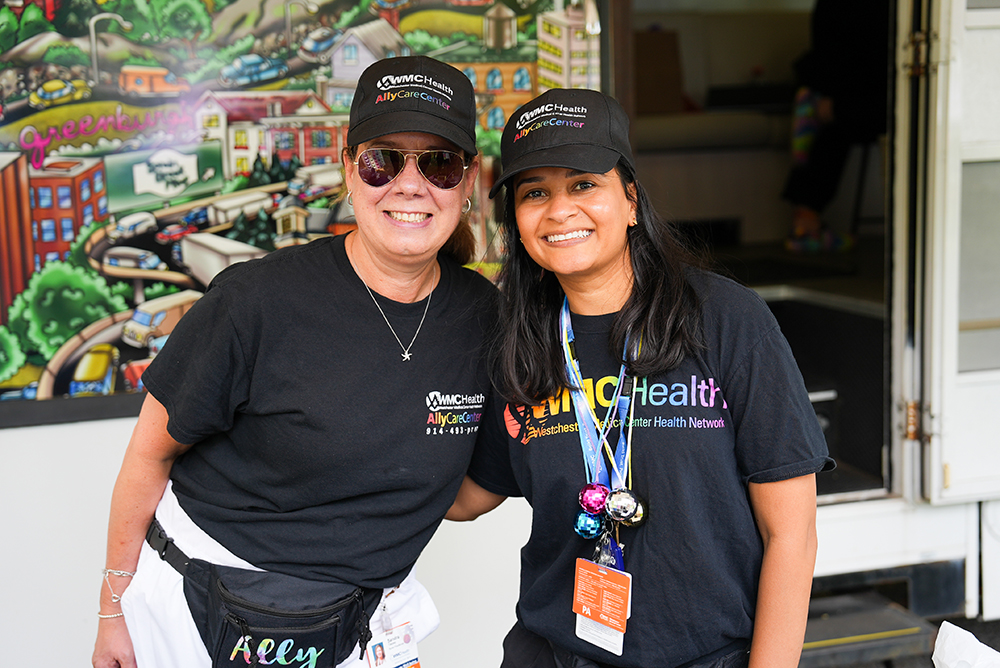 WMCHealth’s Ally Care Center at the Pride Month Celebration