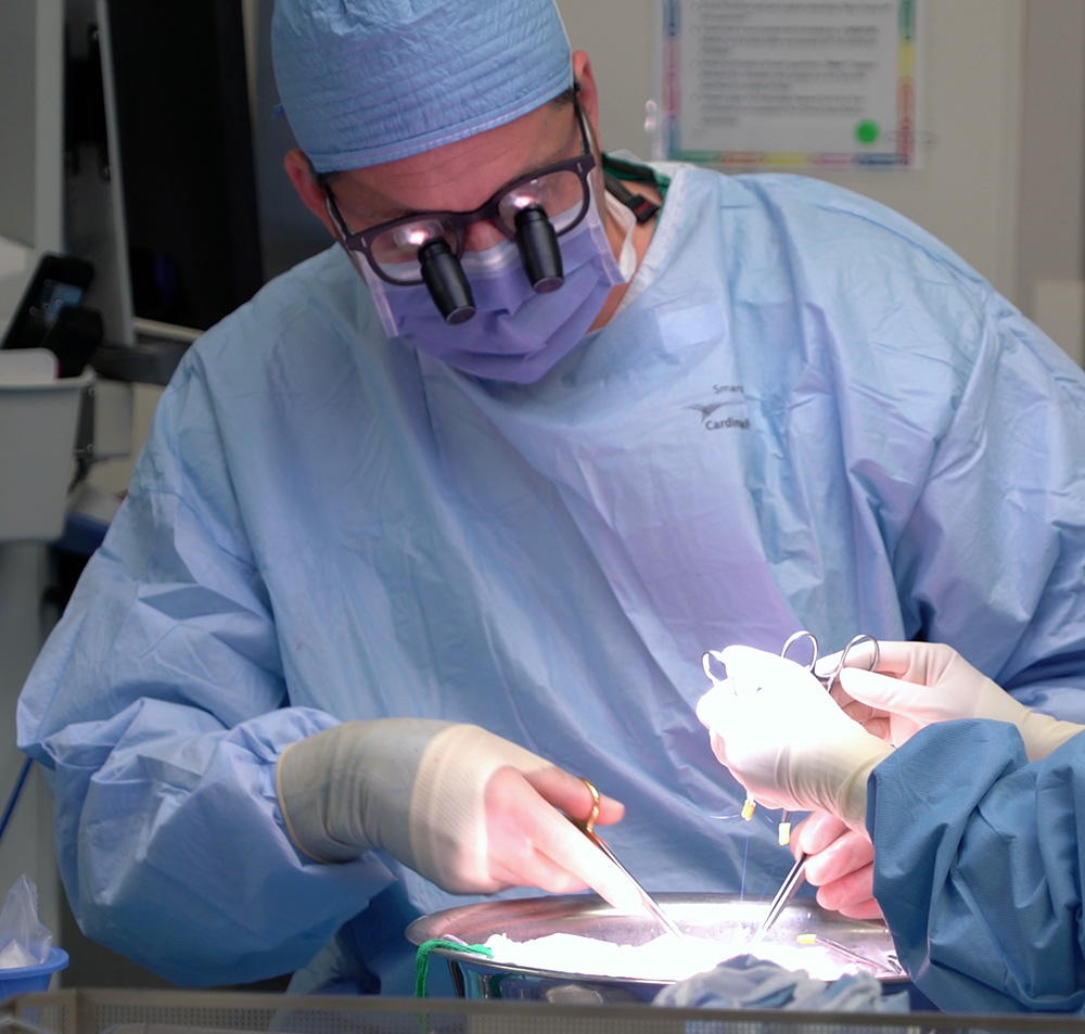 Greg Veillette MD in surgery